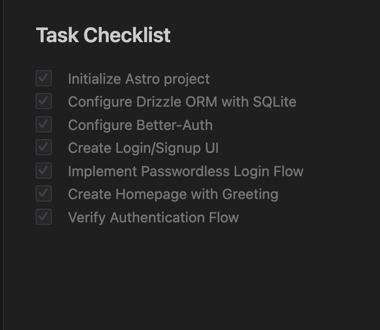Tasks